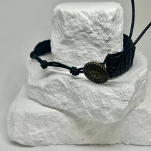 Load image into Gallery viewer, Lava Rock Macrame Bracelet
