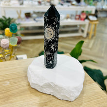 Load image into Gallery viewer, Black Obsidian Point
