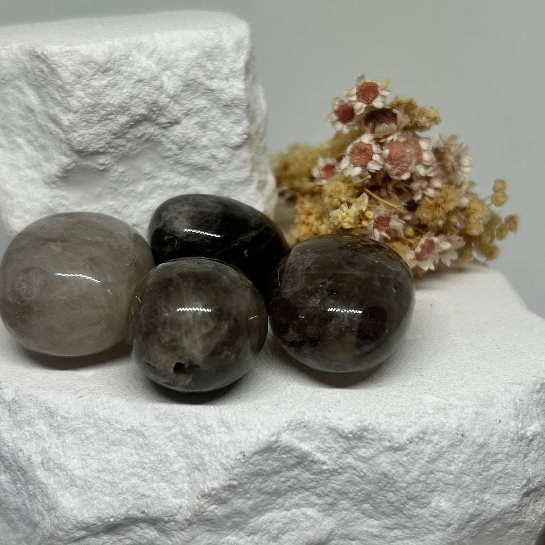 Black Moonstone Tumbles