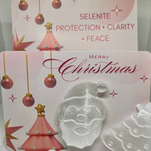 Load image into Gallery viewer, Selenite Santa &amp; Tree
