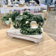 Load image into Gallery viewer, Green Jade Dolphins
