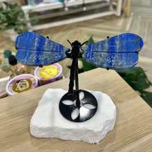 Load image into Gallery viewer, Lapis Lazuli Dragonfly
