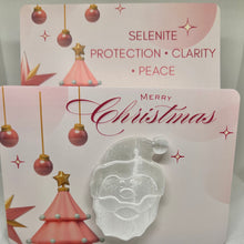 Load image into Gallery viewer, Selenite Santa &amp; Tree
