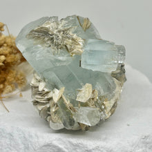 Load image into Gallery viewer, Aquamarine &amp; Mica
