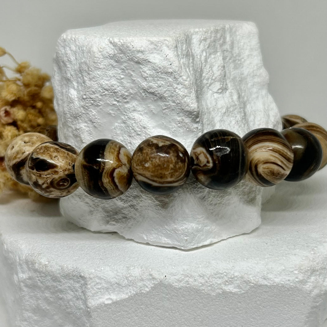 Chocolate Calcite Bracelet