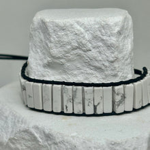 Load image into Gallery viewer, Howlite Macrame Bracelets
